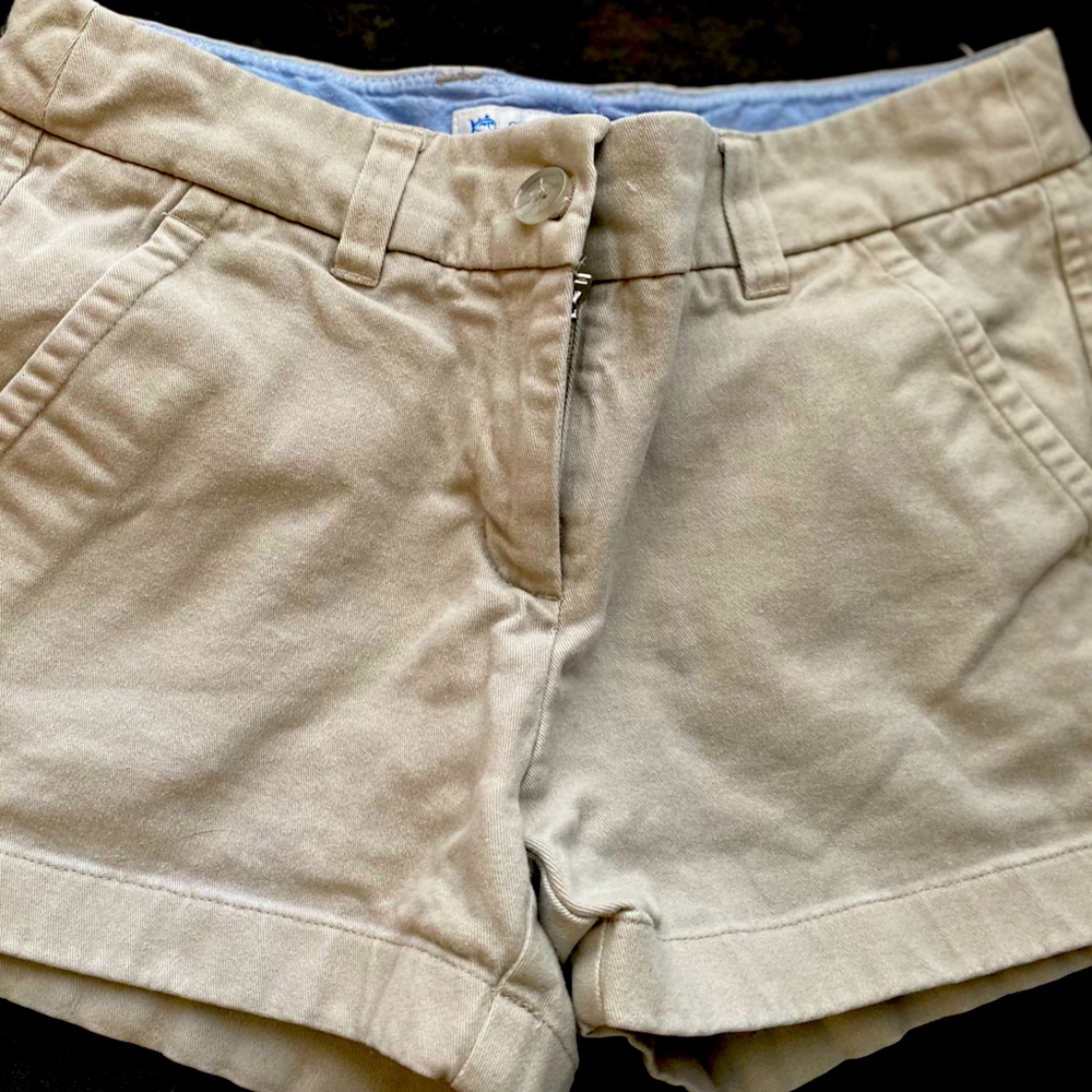 Southern tide tan 0 shorts